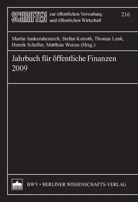 Junkernheinrich / Korioth / Lenk |  Jahrbuch für öffentliche Finanzen 2009 | eBook | Sack Fachmedien