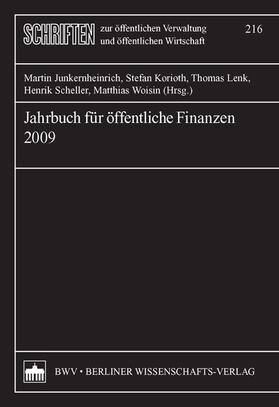 Junkernheinrich / Korioth / Lenk | Jahrbuch für öffentliche Finanzen 2009 | E-Book | sack.de