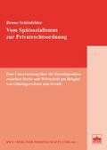 Schönfelder |  Vom Spätsozialismus zur Privatrechtsordnung | eBook | Sack Fachmedien