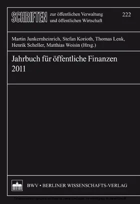 Junkernheinrich / Korioth / Lenk |  Jahrbuch für öffentliche Finanzen 2011 | eBook | Sack Fachmedien