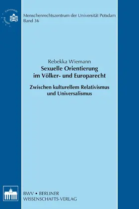 Wiemann |  Sexuelle Orientierung im Völker- und Europarecht | eBook | Sack Fachmedien