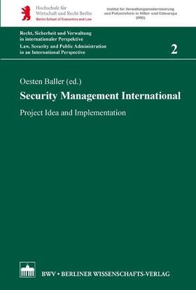 Baller |  Security Management International | eBook | Sack Fachmedien