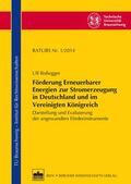 Roßegger / Brandt / Smeddinck |  Förderung Erneuerbarer Energien zur Stromerzeugung in Deutschland und im Vereinigten Königreich | eBook | Sack Fachmedien