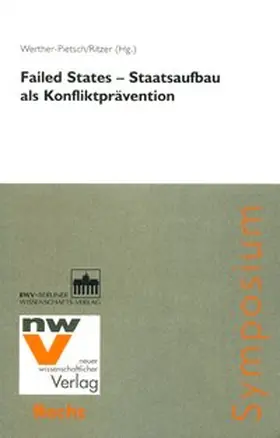 Werther-Pietsch / Ritzer |  Failed States - Staatsaufbau als Konfliktprävention | Buch |  Sack Fachmedien