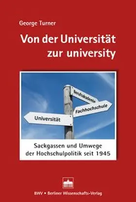 Turner |  Von der Universität zur university | Buch |  Sack Fachmedien