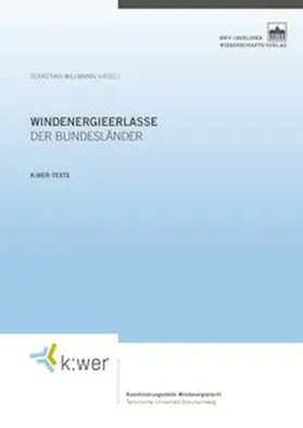 Willmann |  Windenergieerlasse der Bundesländer | Buch |  Sack Fachmedien
