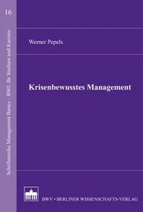 Pepels |  Krisenbewusstes Management | Buch |  Sack Fachmedien