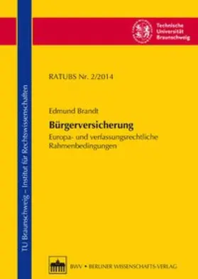 Brandt | Bürgerversicherung | Buch | 978-3-8305-3417-4 | www.sack.de