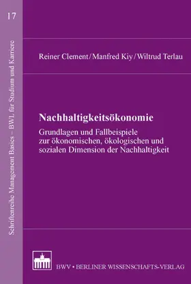 Clement / Kiy / Terlau |  Nachhaltigkeitsökonomie | Buch |  Sack Fachmedien