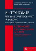 Albrecht |  Autonomie für eine Dritte Gewalt in Europa / Autonomy for a Third Power in Europe | Buch |  Sack Fachmedien