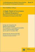 Schiffauer / Allemand |  A Single Model of Governance or Tailored Responses? | Buch |  Sack Fachmedien