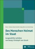 Umbach / Schmidt-Jortzig / von Unruh |  Des Menschen Heimat im Staat | Buch |  Sack Fachmedien
