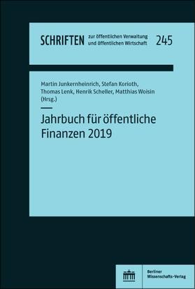 Junkernheinrich / Korioth / Lenk |  Jahrbuch für öffentliche Finanzen (2019) | Buch |  Sack Fachmedien