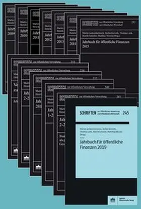 Junkernheinrich / Korioth / Lenk |  Jahrbuch für öffentliche Finanzen 2009-2019 | Buch |  Sack Fachmedien