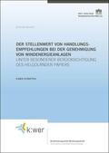 Brandt |  Der Stellenwert von Handlungsempfehlungen bei der Genehmigung von Windenergieanlagen | Buch |  Sack Fachmedien