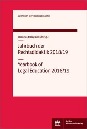 Bergmans | Jahrbuch der Rechtsdidaktik 2018/19 | Buch | 978-3-8305-3987-2 | sack.de