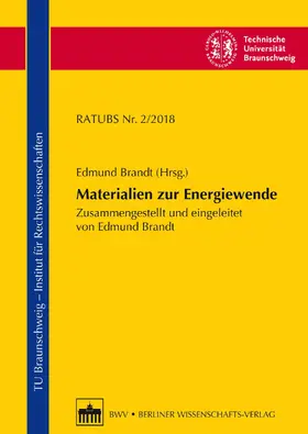 Brandt |  Materialien zur Energiewende | eBook | Sack Fachmedien