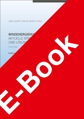 Geßner / Brandt | Windenergienutzung – aktuelle Spannungsfelder und Lösungsansätze | E-Book | sack.de