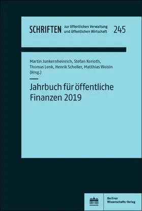 Junkernheinrich / Korioth / Lenk |  Jahrbuch für öffentliche Finanzen 2019 | eBook | Sack Fachmedien