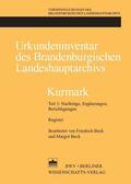 Wissenschafts-Verlag |  Urkundeninventar des Brandenburgischen Landeshauptarchivs - Kurmark | eBook | Sack Fachmedien