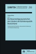 Glinka |  Die Steuerzerlegung zwischen den Ländern der Bundesrepublik Deutschland | eBook | Sack Fachmedien
