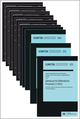 Junkernheinrich / Korioth / Lenk |  Jahrbuch für öffentliche Finanzen 2009-2021 | eBook | Sack Fachmedien