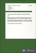 Ismatov / Küpper / Obata |  Dynamics of Contemporary Constitutionalism in Eurasia | eBook | Sack Fachmedien