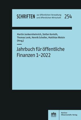Junkernheinrich / Korioth / Lenk |  Jahrbuch für öffentliche Finanzen 1-2022 | eBook | Sack Fachmedien