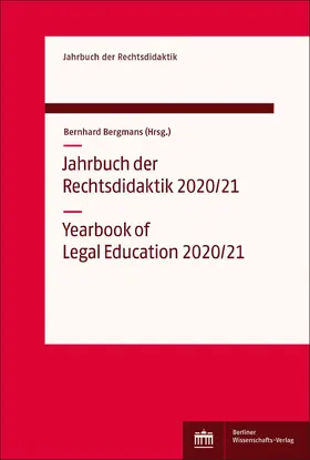 Bergmans |  Jahrbuch der Rechtsdidaktik 2020/21 | eBook | Sack Fachmedien