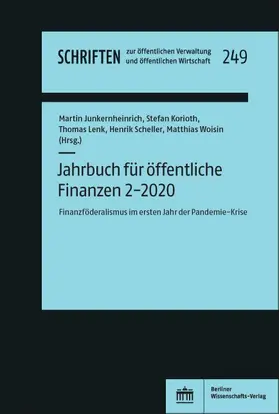 Junkernheinrich / Korioth / Lenk |  Jahrbuch für öffentliche Finanzen 2-2020 | Buch |  Sack Fachmedien