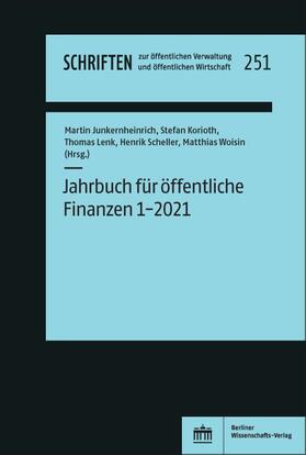 Junkernheinrich / Korioth / Lenk |  Jahrbuch für öffentliche Finanzen 1-2021 | Buch |  Sack Fachmedien