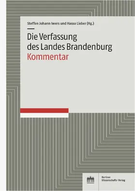 Iwers / Lieber |  Die Verfassung des Landes Brandenburg | Buch |  Sack Fachmedien