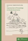 Lohse / Poto |  Coproduction of Knowledge in Climate Governance | Buch |  Sack Fachmedien