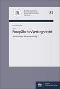 Flessner |  Europäisches Vertragsrecht | Buch |  Sack Fachmedien