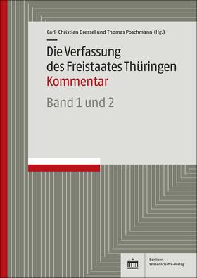 Dressel / Poschmann |  Die Verfassung des Freistaates Thüringen | eBook | Sack Fachmedien