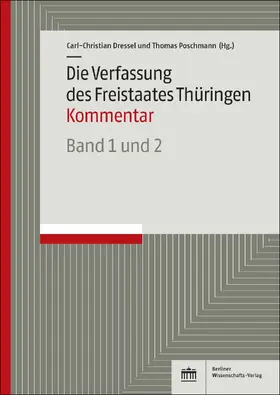 Dressel / Poschmann |  Die Verfassung des Freistaates Thüringen | eBook | Sack Fachmedien