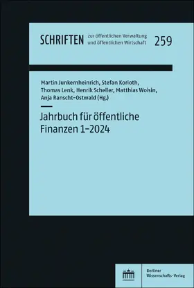 Junkernheinrich / Korioth / Lenk |  Jahrbuch für öffentliche Finanzen (2024) 1 | Buch |  Sack Fachmedien