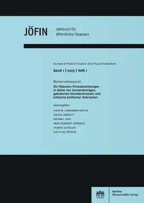 Junkernheinrich / Korioth / Lenk |  Jahrbuch für öffentliche Finanzen 1 (2025) 1 | Buch |  Sack Fachmedien