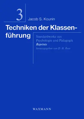 Kounin |  Techniken der Klassenführung | Buch |  Sack Fachmedien