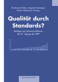 Eder / Gastager / Hofmann |  Qualität durch Standards? | Buch |  Sack Fachmedien