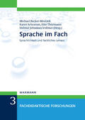 Becker-Mrotzek / Schramm / Thürmann |  Sprache im Fach | Buch |  Sack Fachmedien