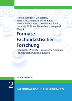 Bayrhuber / Harms / Muszynski | Formate Fachdidaktischer Forschung | Buch | 978-3-8309-2679-5 | sack.de