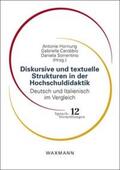 Hornung / Carobbio / Sorrentino |  Diskursive und textuelle Strukturen in der Hochschuldidaktik | Buch |  Sack Fachmedien