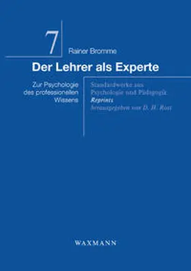 Bromme |  Der Lehrer als Experte | Buch |  Sack Fachmedien