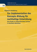 Buddeberg |  Zur Implementation des Konzepts Bildung für nachhaltige Entwicklung | Buch |  Sack Fachmedien