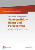 Steffens / Bargel |  Schulqualität - Bilanz und Perspektiven | Buch |  Sack Fachmedien