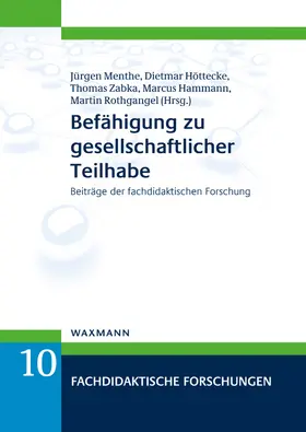 Menthe / Höttecke / Zabka |  Befähigung zu gesellschaftlicher Teilhabe | Buch |  Sack Fachmedien