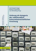 Flieger / Krug-Richter / Winterberg |  Ordnung als Kategorie der volkskundlich-kulturwissenschaftlichen Forschung | Buch |  Sack Fachmedien