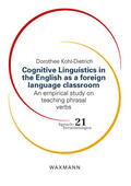 Kohl-Dietrich |  Kohl-Dietrich, D: Cognitive Linguistics in the English as a | Buch |  Sack Fachmedien