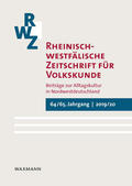  Rheinisch-westfälische Zeitschrift für Volkskunde 64/65 (2019/20) | Buch |  Sack Fachmedien